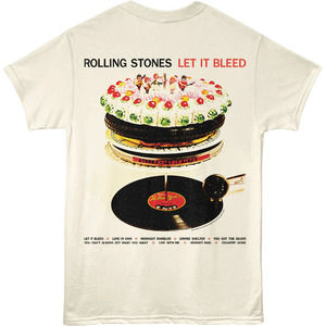 Front/Back Let It Bleed Rolling Stones Tshirt